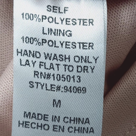 Savanna Jane Leopard Tiered Ruffle Embroidered Babydoll Dress Size M - Picture 12 of 12